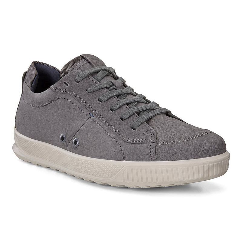 Men Casual Ecco Byway - Sneakers Grey - India ABQJIF098